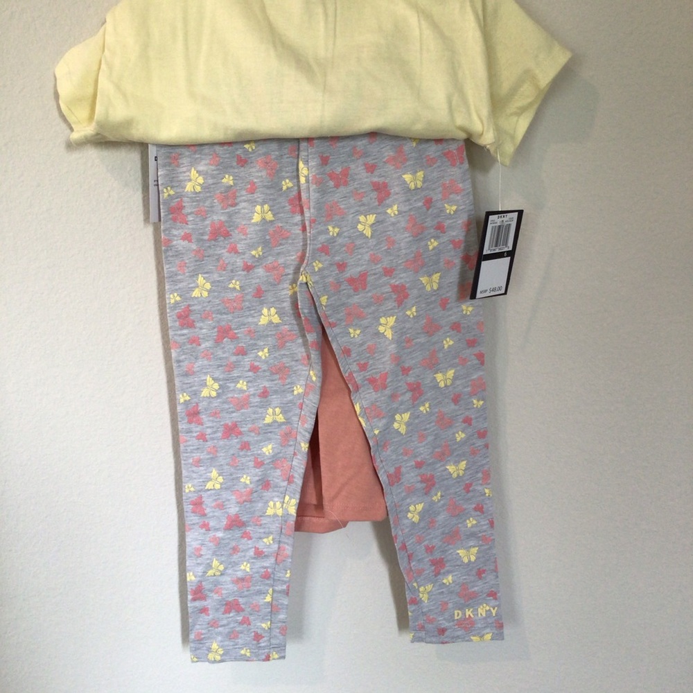 DKNY Girls 3 pc Set - Picture 4 of 5